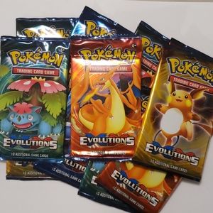 11 New Packs of Pokemon Evolutions Replica Cards